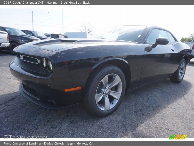 Maximum Steel Metallic / Black 2017 Dodge Challenger SXT