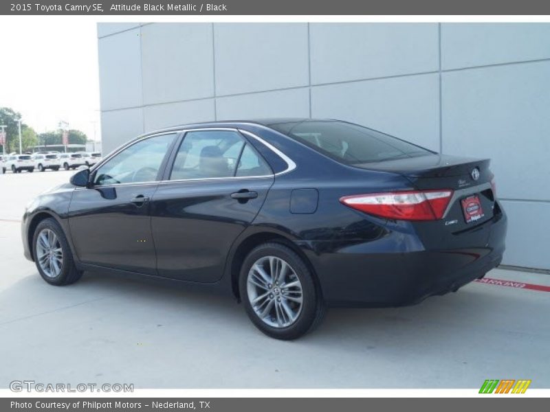 Attitude Black Metallic / Black 2015 Toyota Camry SE