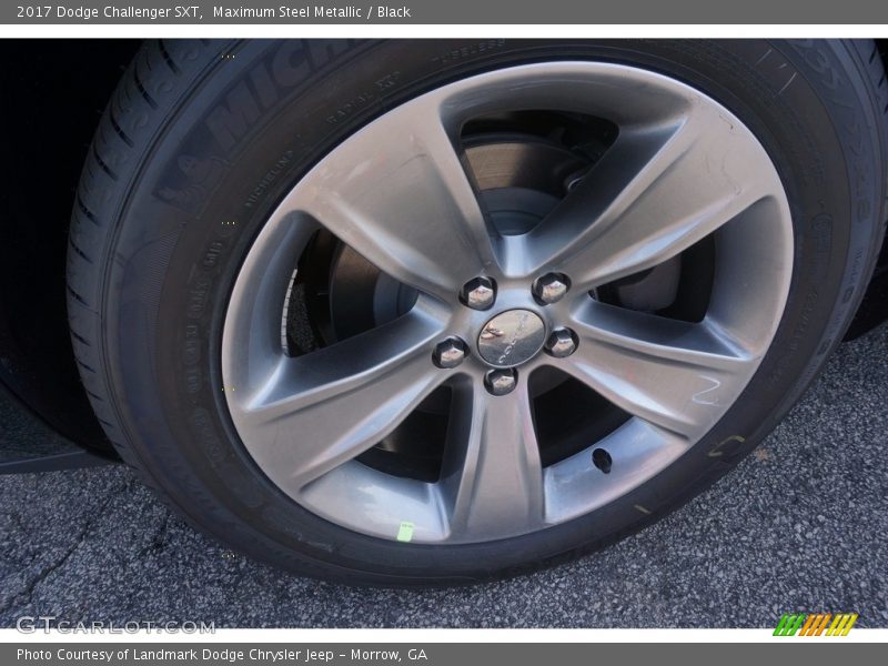 Maximum Steel Metallic / Black 2017 Dodge Challenger SXT