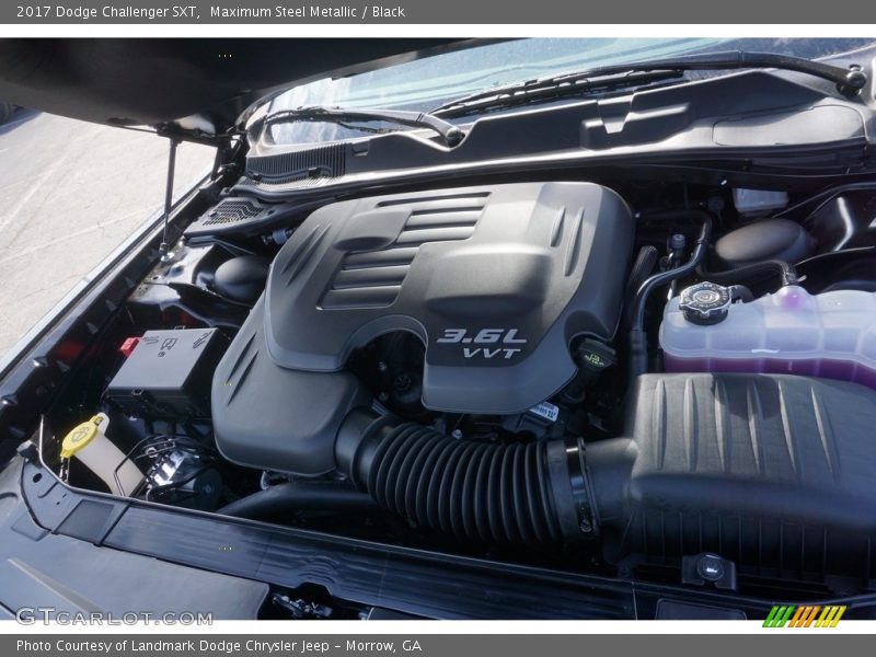 Maximum Steel Metallic / Black 2017 Dodge Challenger SXT