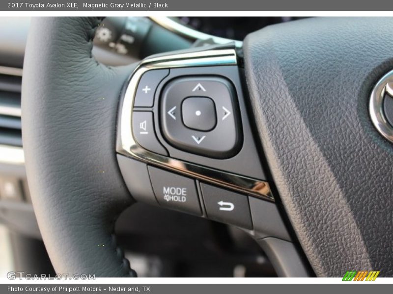 Magnetic Gray Metallic / Black 2017 Toyota Avalon XLE
