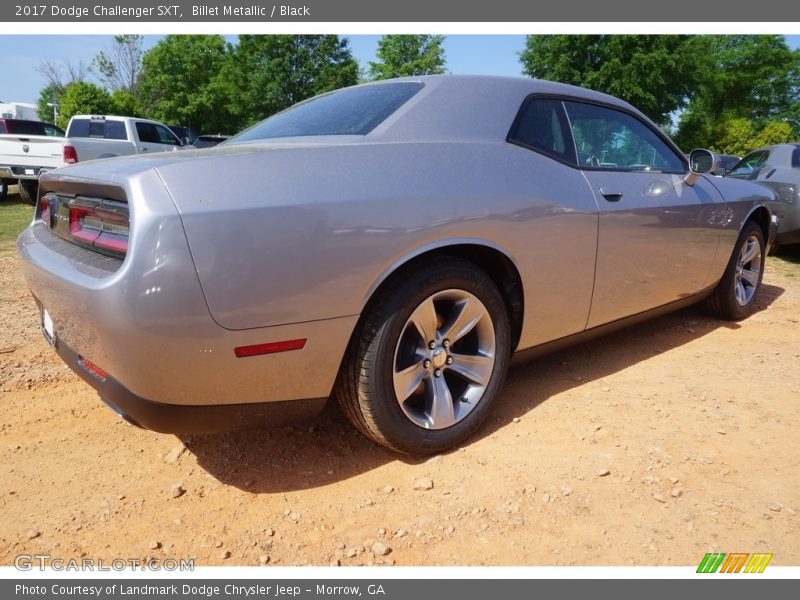 Billet Metallic / Black 2017 Dodge Challenger SXT