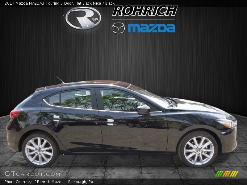 Jet Black Mica / Black 2017 Mazda MAZDA3 Touring 5 Door