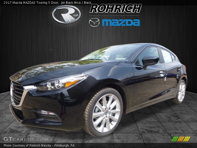 Jet Black Mica / Black 2017 Mazda MAZDA3 Touring 5 Door