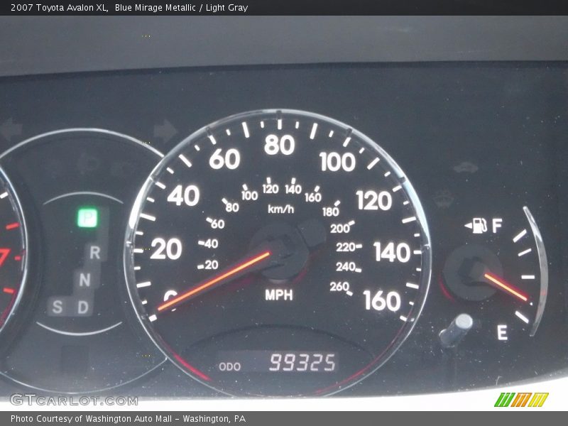 Blue Mirage Metallic / Light Gray 2007 Toyota Avalon XL
