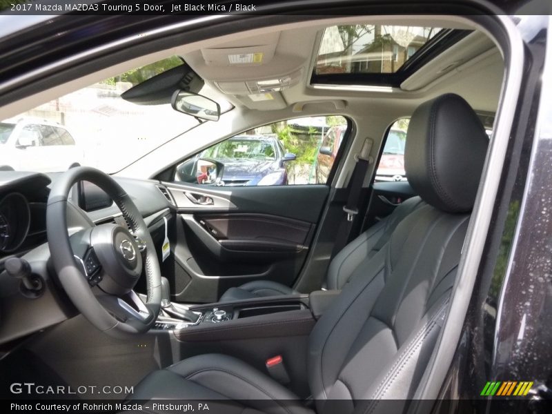 Jet Black Mica / Black 2017 Mazda MAZDA3 Touring 5 Door
