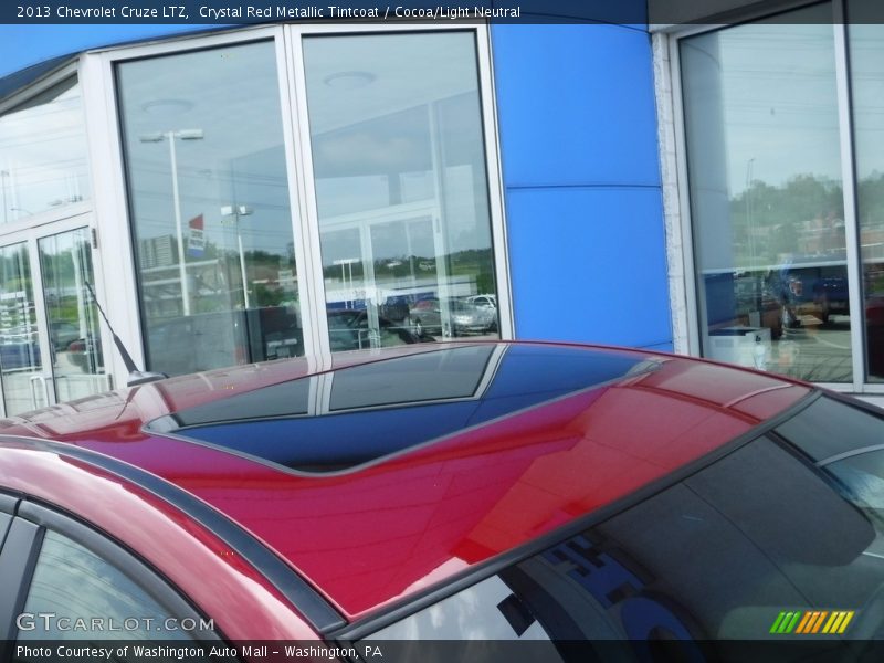 Crystal Red Metallic Tintcoat / Cocoa/Light Neutral 2013 Chevrolet Cruze LTZ