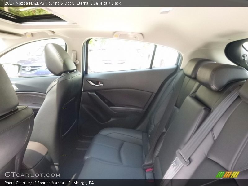 Eternal Blue Mica / Black 2017 Mazda MAZDA3 Touring 5 Door