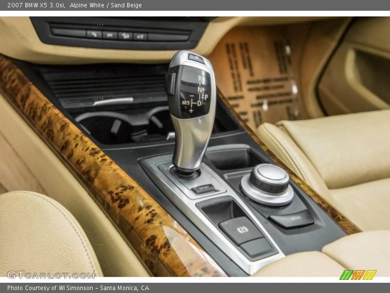 Alpine White / Sand Beige 2007 BMW X5 3.0si
