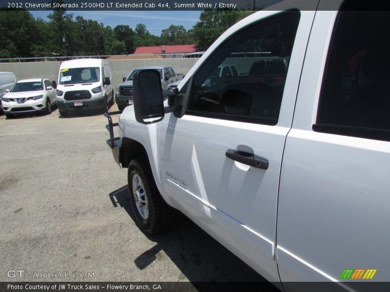 Summit White / Ebony 2012 Chevrolet Silverado 2500HD LT Extended Cab 4x4