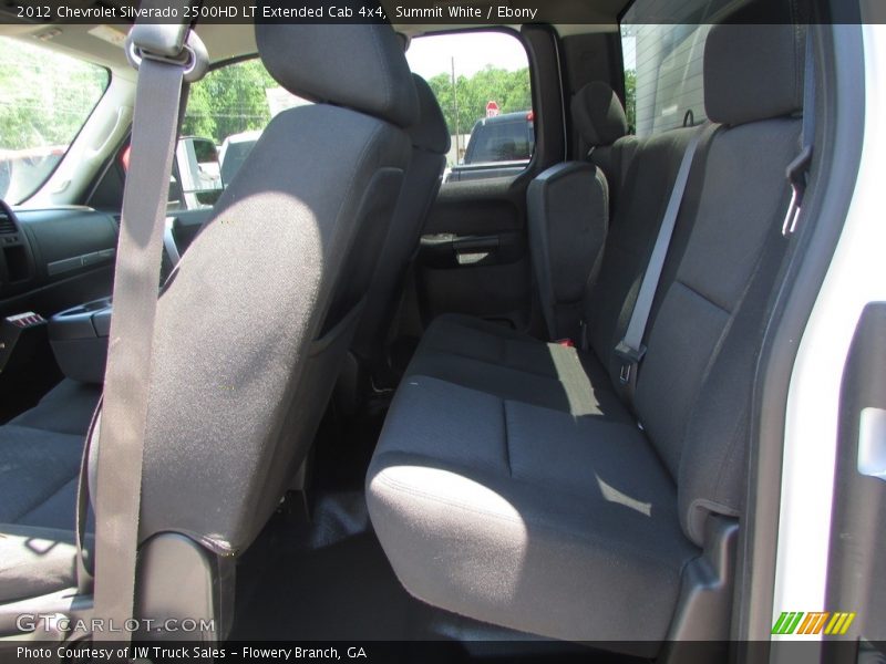 Summit White / Ebony 2012 Chevrolet Silverado 2500HD LT Extended Cab 4x4