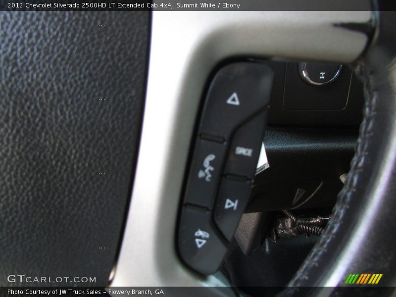 Summit White / Ebony 2012 Chevrolet Silverado 2500HD LT Extended Cab 4x4