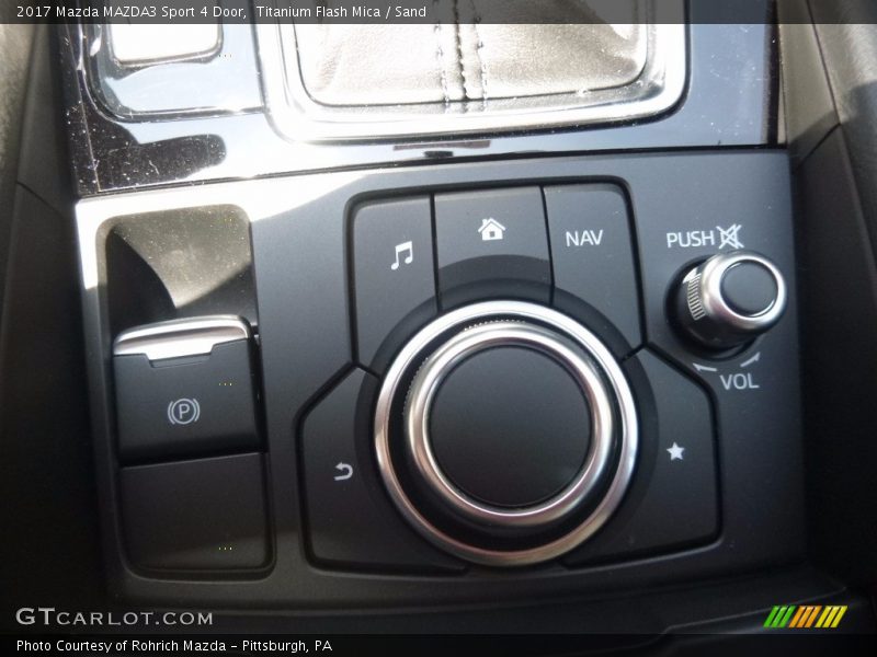 Titanium Flash Mica / Sand 2017 Mazda MAZDA3 Sport 4 Door