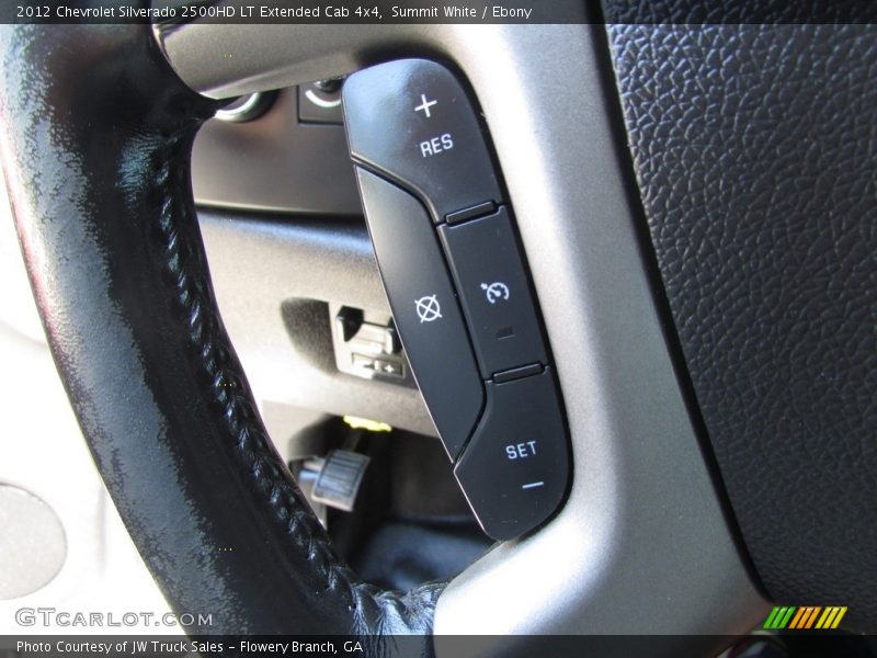 Summit White / Ebony 2012 Chevrolet Silverado 2500HD LT Extended Cab 4x4