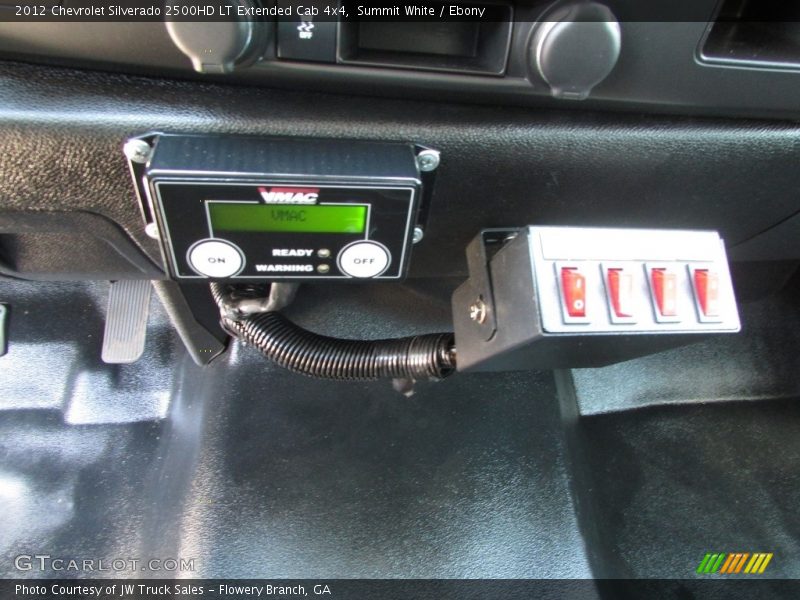 Summit White / Ebony 2012 Chevrolet Silverado 2500HD LT Extended Cab 4x4