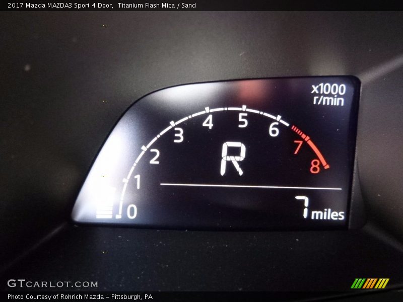 Titanium Flash Mica / Sand 2017 Mazda MAZDA3 Sport 4 Door