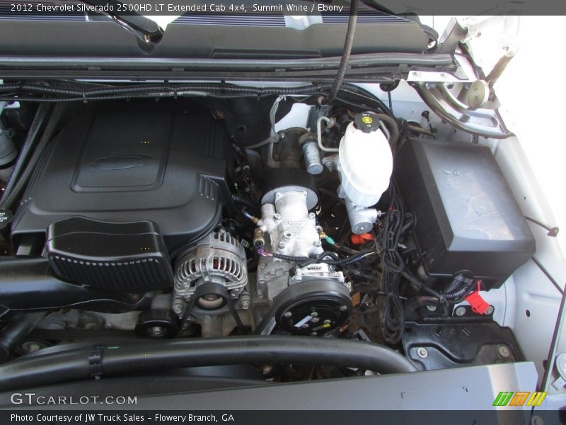 Summit White / Ebony 2012 Chevrolet Silverado 2500HD LT Extended Cab 4x4