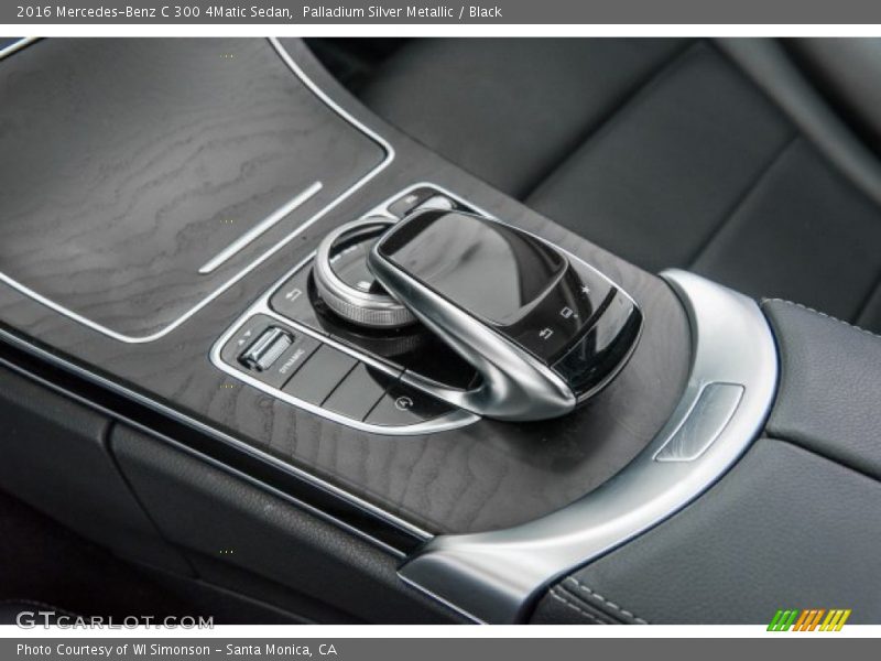 Palladium Silver Metallic / Black 2016 Mercedes-Benz C 300 4Matic Sedan