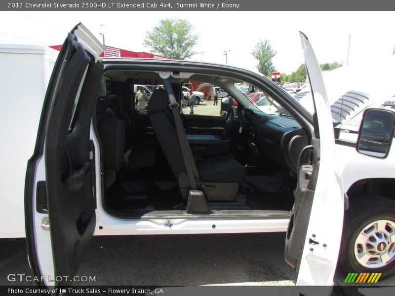 Summit White / Ebony 2012 Chevrolet Silverado 2500HD LT Extended Cab 4x4
