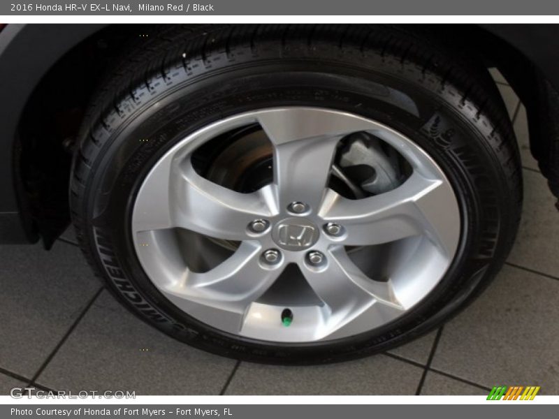 Milano Red / Black 2016 Honda HR-V EX-L Navi