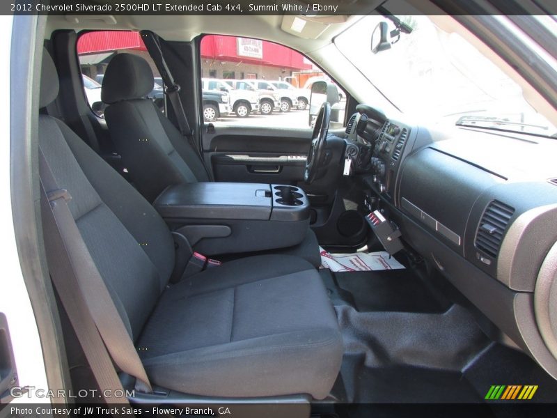 Summit White / Ebony 2012 Chevrolet Silverado 2500HD LT Extended Cab 4x4