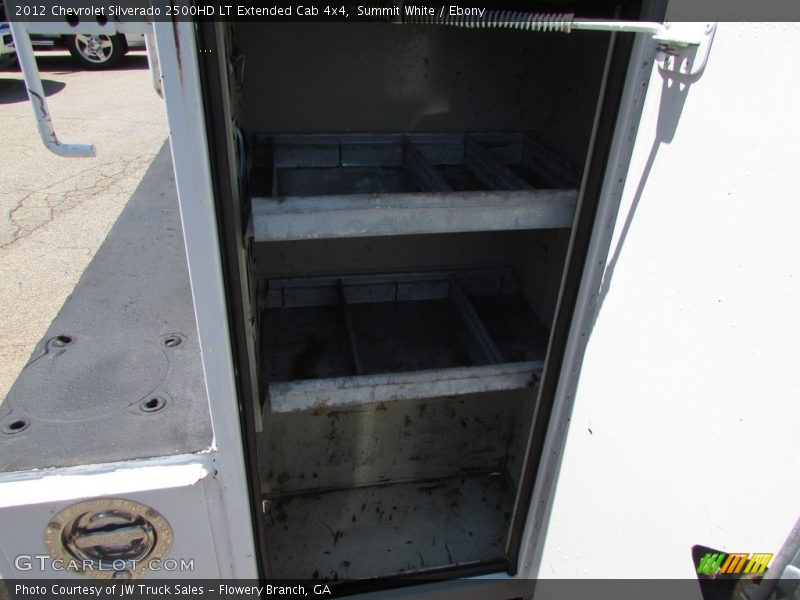 Summit White / Ebony 2012 Chevrolet Silverado 2500HD LT Extended Cab 4x4