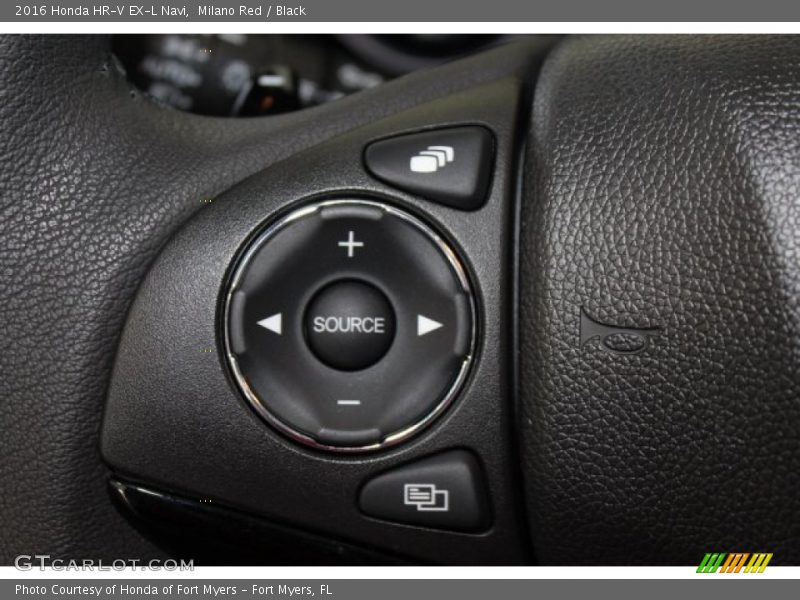 Milano Red / Black 2016 Honda HR-V EX-L Navi