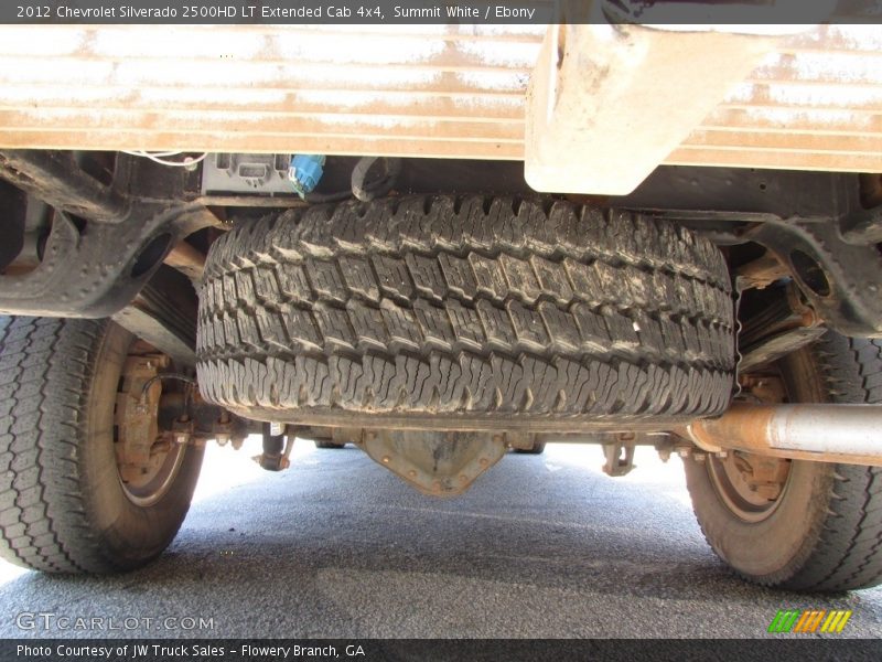 Summit White / Ebony 2012 Chevrolet Silverado 2500HD LT Extended Cab 4x4