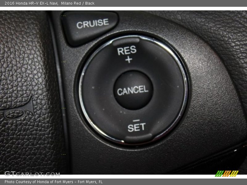 Milano Red / Black 2016 Honda HR-V EX-L Navi