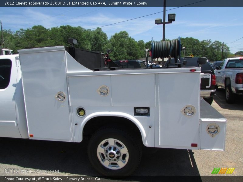 Summit White / Ebony 2012 Chevrolet Silverado 2500HD LT Extended Cab 4x4
