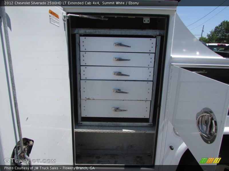 Summit White / Ebony 2012 Chevrolet Silverado 2500HD LT Extended Cab 4x4