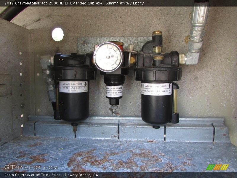 Summit White / Ebony 2012 Chevrolet Silverado 2500HD LT Extended Cab 4x4