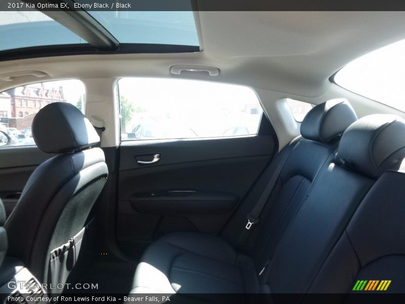 Ebony Black / Black 2017 Kia Optima EX