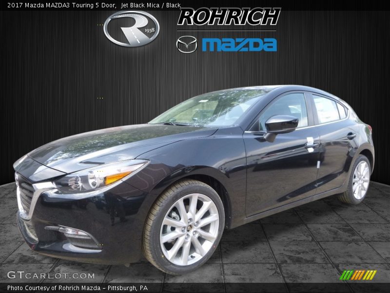Jet Black Mica / Black 2017 Mazda MAZDA3 Touring 5 Door