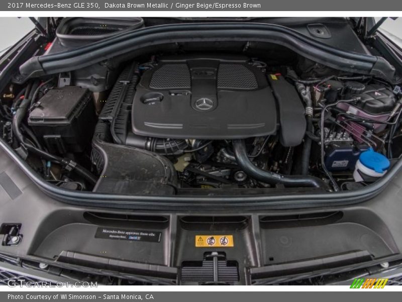Dakota Brown Metallic / Ginger Beige/Espresso Brown 2017 Mercedes-Benz GLE 350