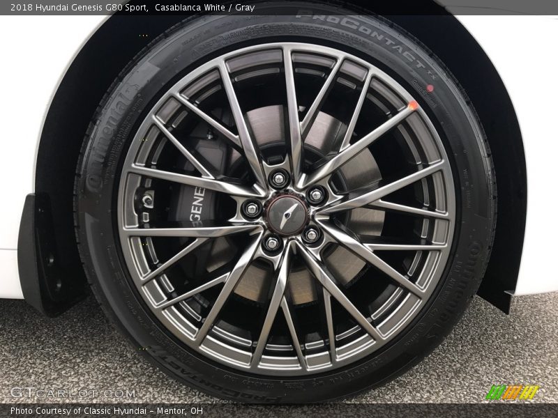  2018 Genesis G80 Sport Wheel