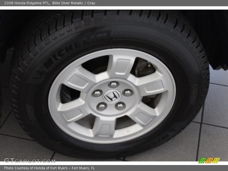 Billet Silver Metallic / Gray 2008 Honda Ridgeline RTL