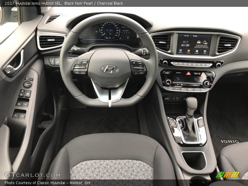 Dashboard of 2017 Ioniq Hybrid SEL