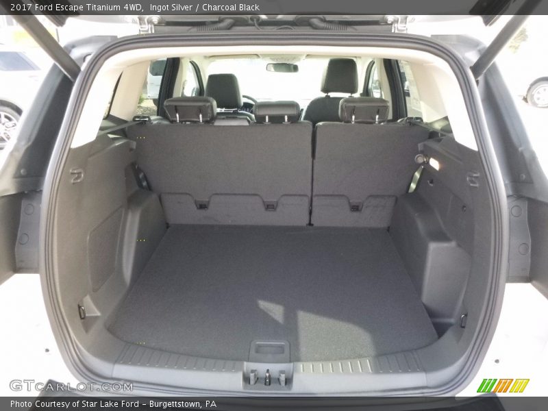 Ingot Silver / Charcoal Black 2017 Ford Escape Titanium 4WD