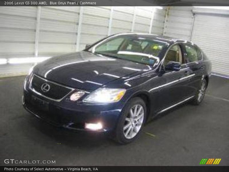 Blue Onyx Pearl / Cashmere 2006 Lexus GS 300 AWD