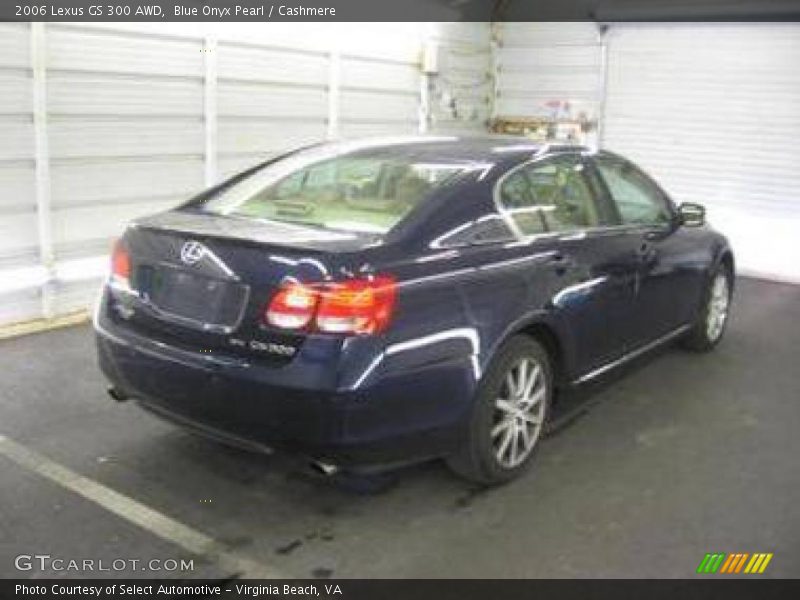 Blue Onyx Pearl / Cashmere 2006 Lexus GS 300 AWD