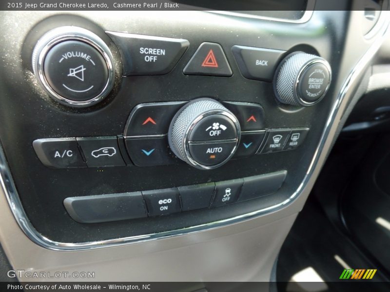Cashmere Pearl / Black 2015 Jeep Grand Cherokee Laredo