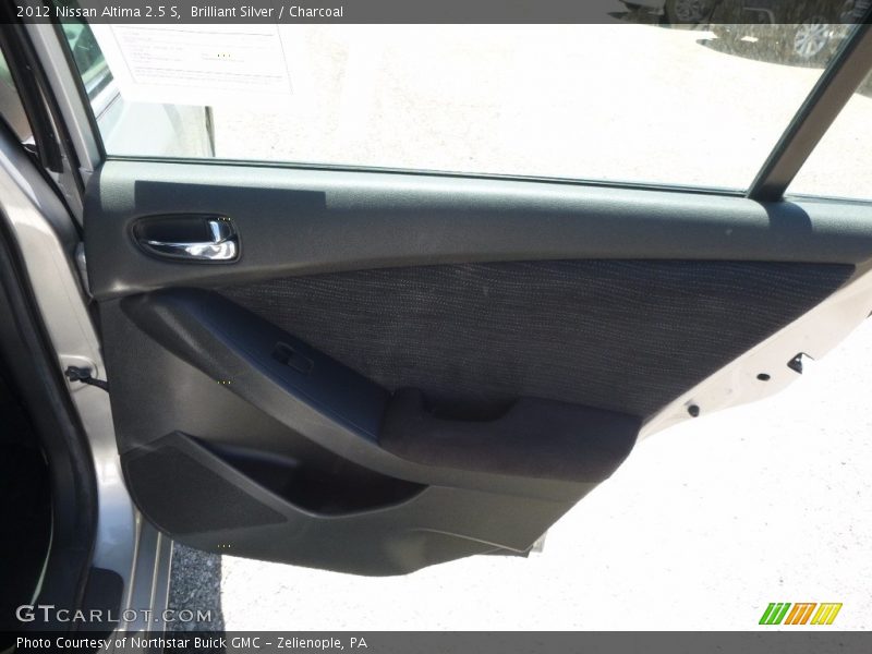 Brilliant Silver / Charcoal 2012 Nissan Altima 2.5 S