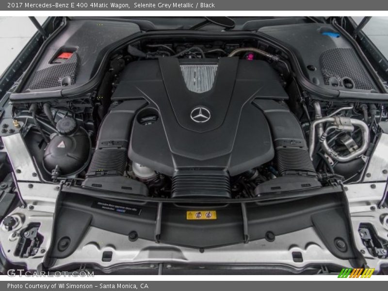 Selenite Grey Metallic / Black 2017 Mercedes-Benz E 400 4Matic Wagon