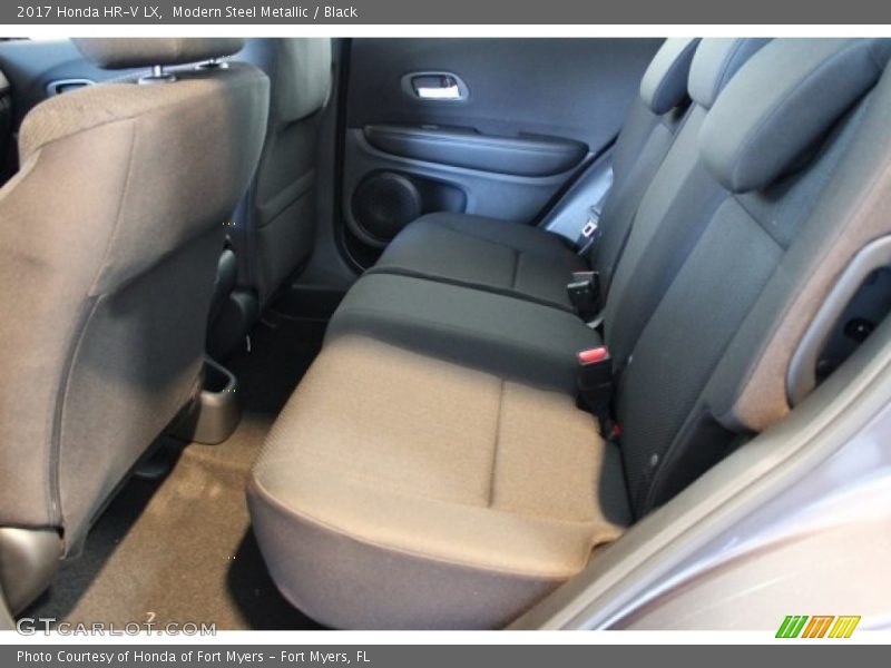 Modern Steel Metallic / Black 2017 Honda HR-V LX
