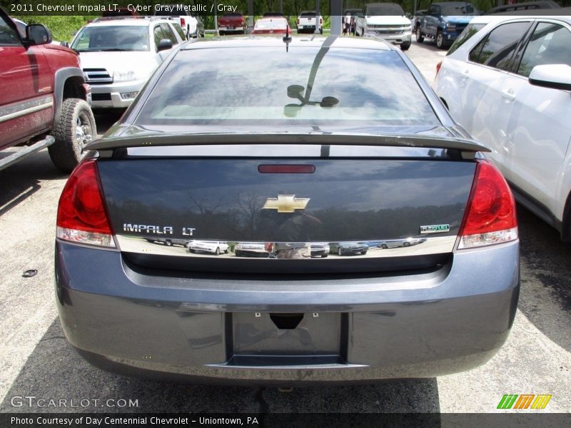 Cyber Gray Metallic / Gray 2011 Chevrolet Impala LT