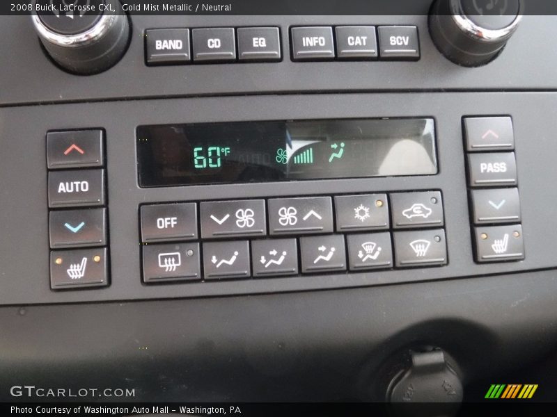 Gold Mist Metallic / Neutral 2008 Buick LaCrosse CXL