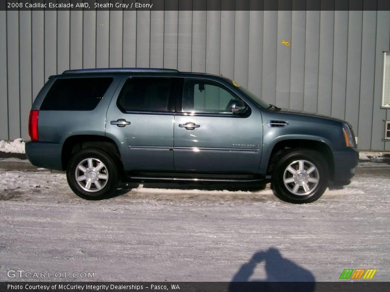 Stealth Gray / Ebony 2008 Cadillac Escalade AWD