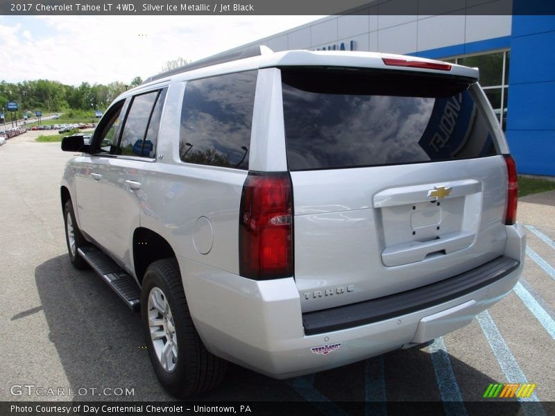 Silver Ice Metallic / Jet Black 2017 Chevrolet Tahoe LT 4WD