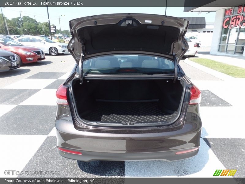 Titanium Bronze / Black 2017 Kia Forte LX